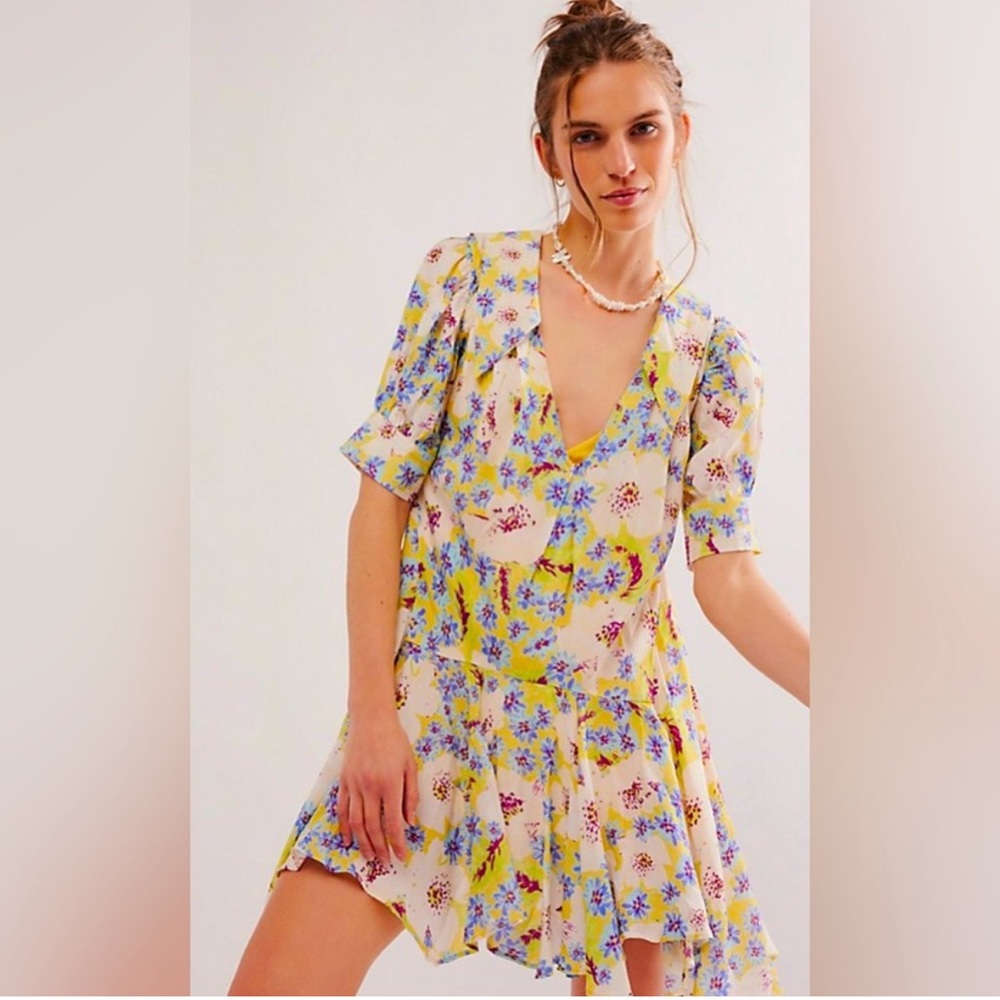 Free People sugar crush mini dress